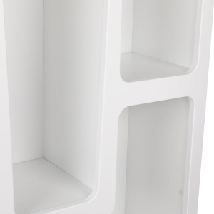 Libreria moderna soggiorno design colonna 60xH150 cm bianco Orven