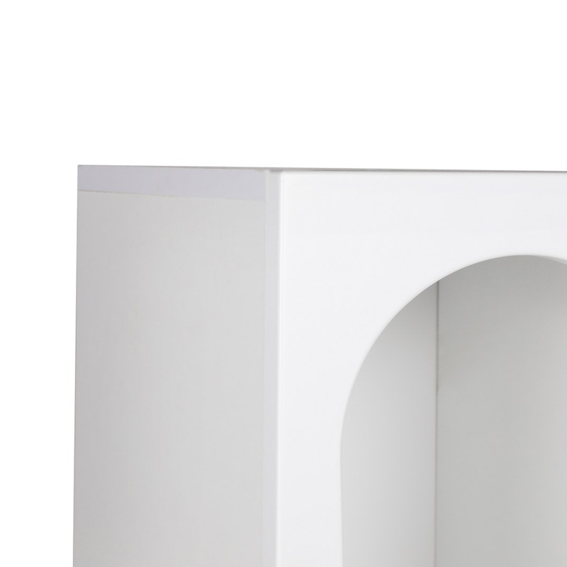Libreria moderna soggiorno design colonna 60xH150 cm bianco Orven