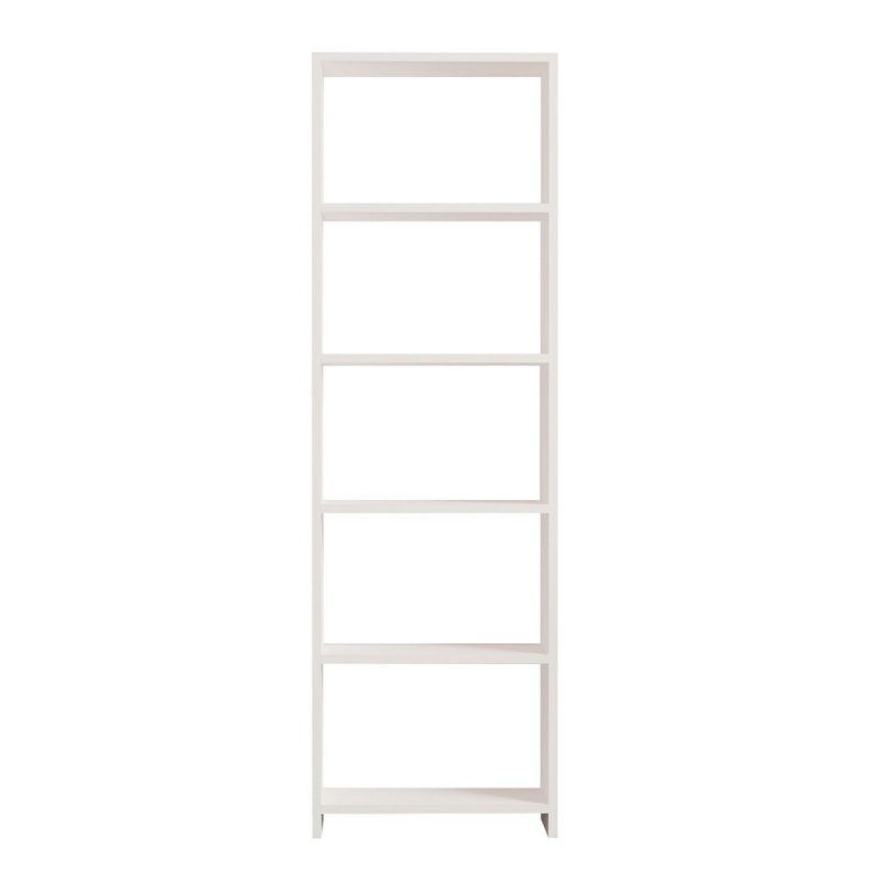 Libreria moderna soggiorno design colonna 50xH160 cm bianco Oris