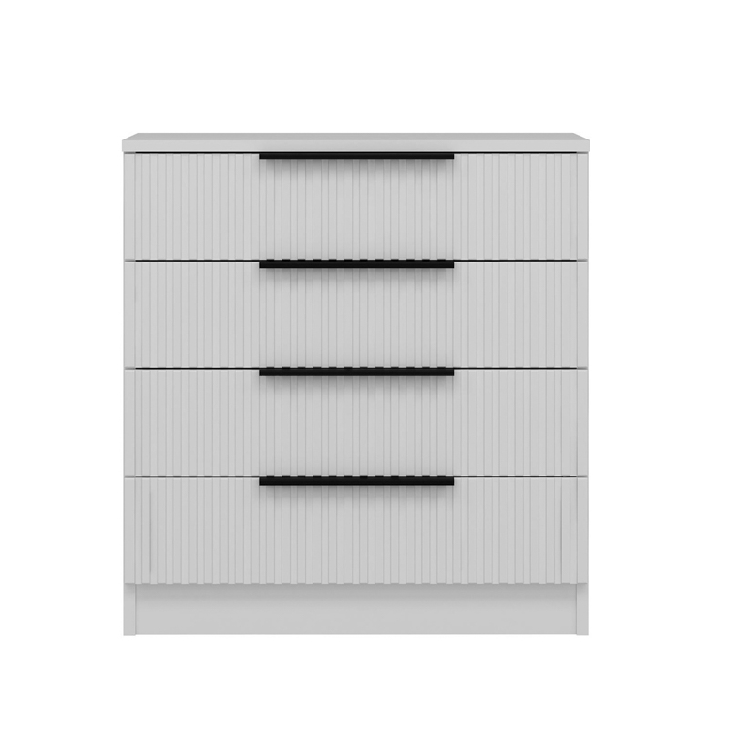 Comò cassettiera moderna camera da letto 72xH77 cm bianco Dalton