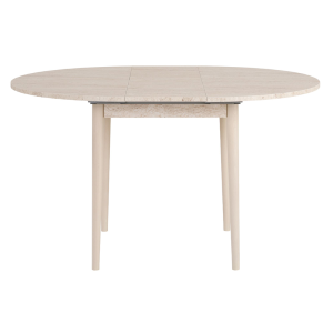 Tavolo allungabile moderno rotondo 100x100 cm marmo Parma