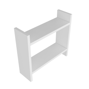 Mobile cucina portaspezie organizer multiuso 34xH30 bianco Basket