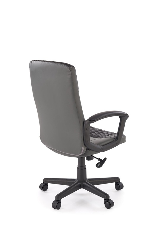 Sedia ufficio girevole con braccioli regolabile ergonomica nero Vilma