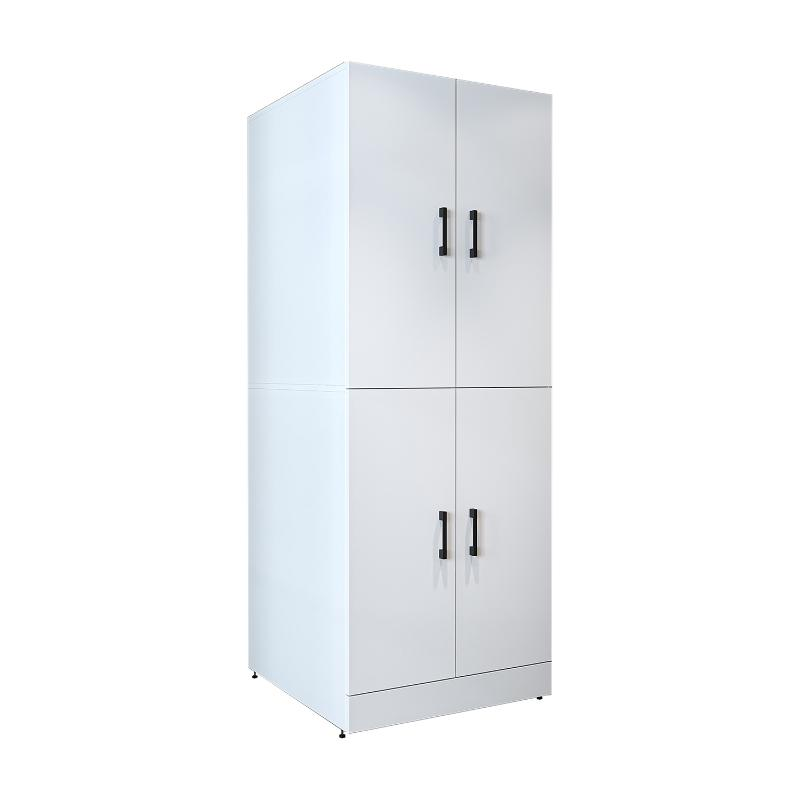 Mobile lavatrice asciugatrice armadio chiuso 70xH186 bianco Clean-1