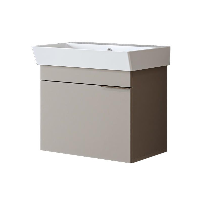 Mobile bagno sospeso lavabo 60 cm tortora Mistral