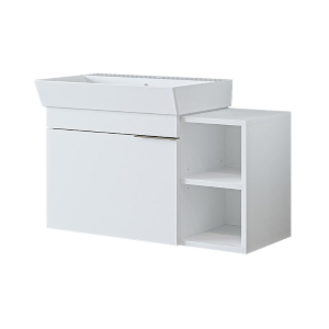 Mobile bagno sospeso lavabo 82 cm bianco Mistral