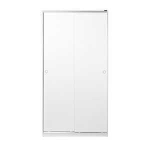 Armadio 2 ante scorrevoli camera da letto 94xH182 cm bianco Oscar