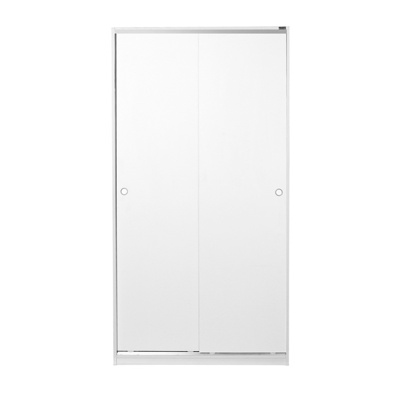 Armadio 2 ante scorrevoli camera da letto 94xH182 cm bianco Oscar