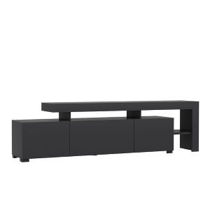 Mobile porta tv moderno terra led 192xH53 cm antracite Chita