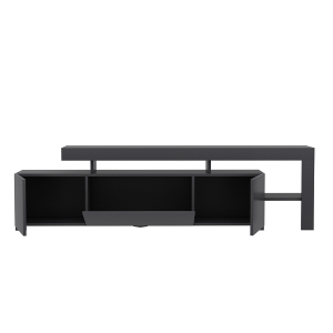 Mobile porta tv moderno terra led 192xH53 cm antracite Chita