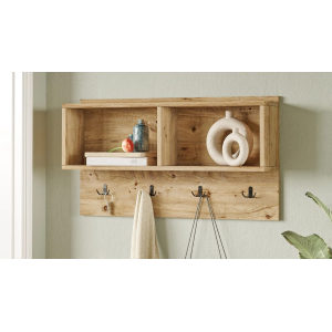 Appendiabiti a muro attaccapanni mobile ingresso rovere Tacoma