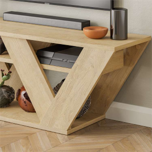 Mobile porta tv moderno 110xH40 cm design rovere Konnor