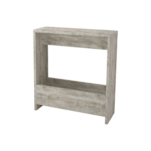 Tavolino soggiorno moderno servitore 55xH60 cm bianco antico Melvin