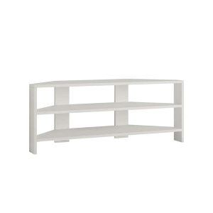 Mobile porta tv moderno angolare design 110xH45 cm bianco Dave