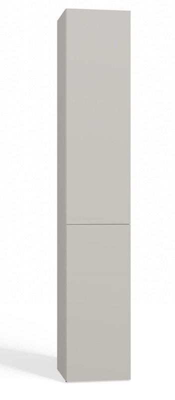 Colonna bagno a terra 1 anta 1 cesto portabiancheria 31xH174 beige Flute