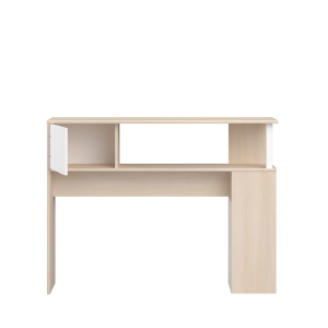 Cameretta completa bambini letto singolo rovere bianco Star-2