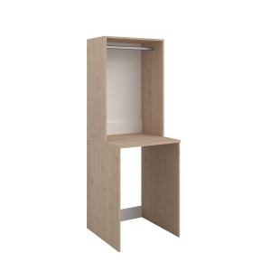 Mobile lavatrice moderno design 65xH184 bianco rovere Candor-1