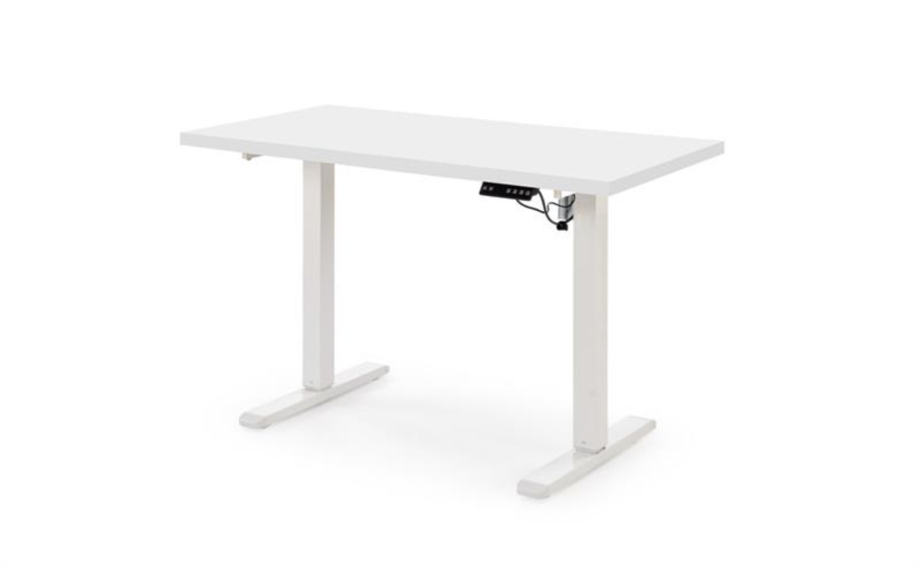 Scrivania regolabile in altezza motorizzate nuova generazione moderna 120xH75-120 ergonomica bianco Works