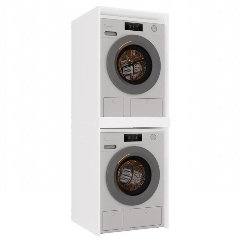 Mobile lavatrice asciugatrice colonna 64XH180 bianco Lopez