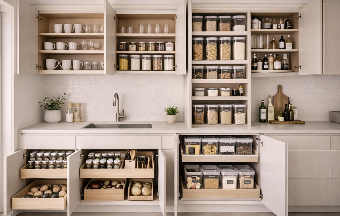 Idee cucine piccole e strette: trucchi per moltiplicare lo spazio