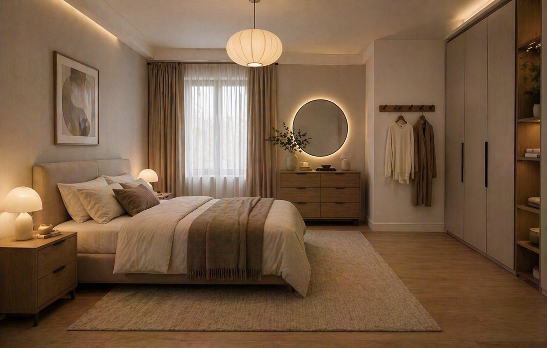 Dove appoggiare i vestiti in camera da letto senza usare la sedia