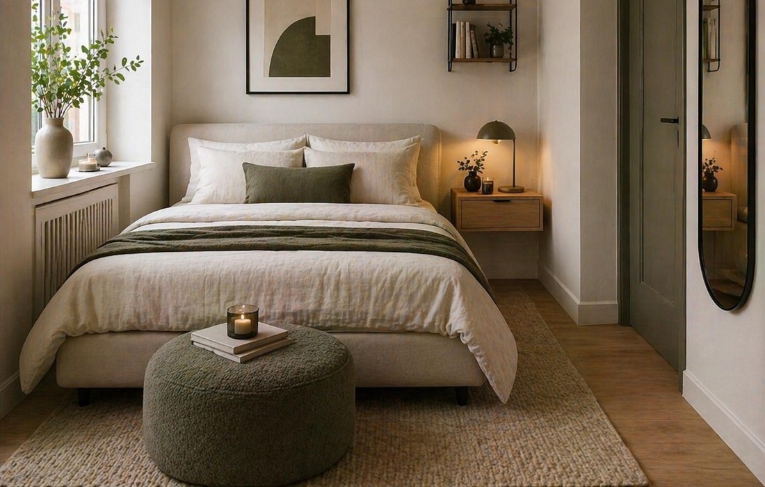 Dove appoggiare i vestiti in camera da letto senza usare la sedia