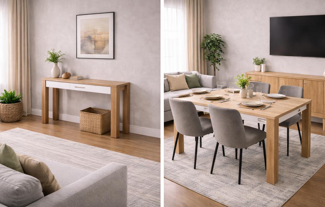 Arredare soggiorno piccolo con zona pranzo: soluzioni salvaspazio