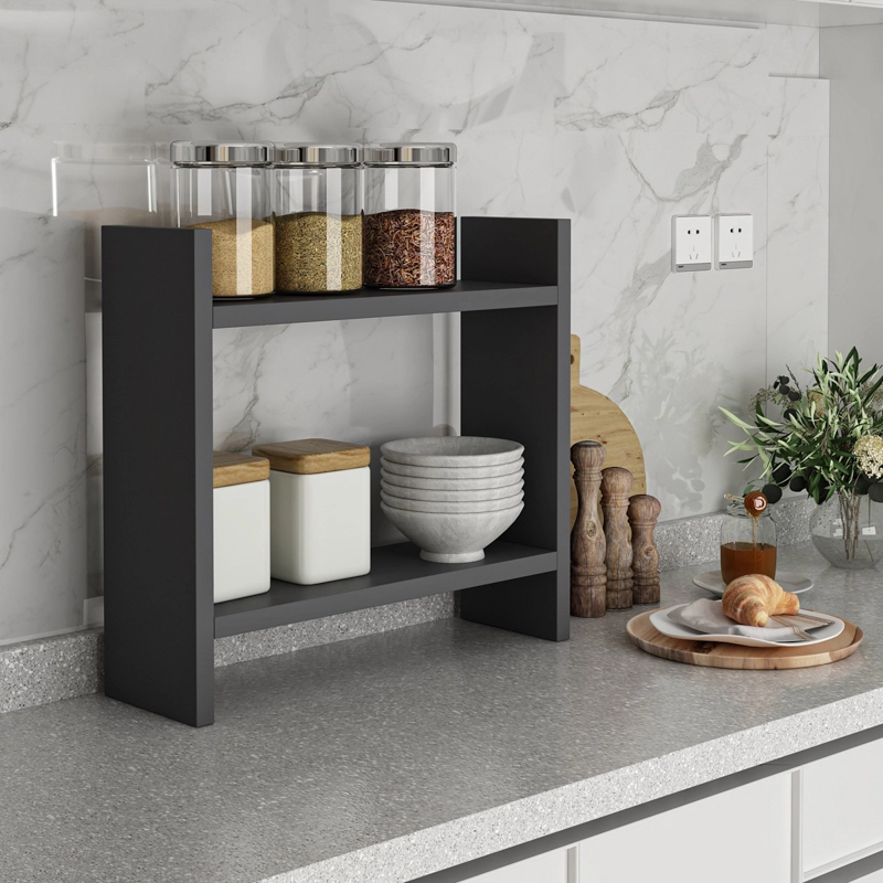 Mobile cucina portaspezie organizer multiuso 34xH30 antracite Basket