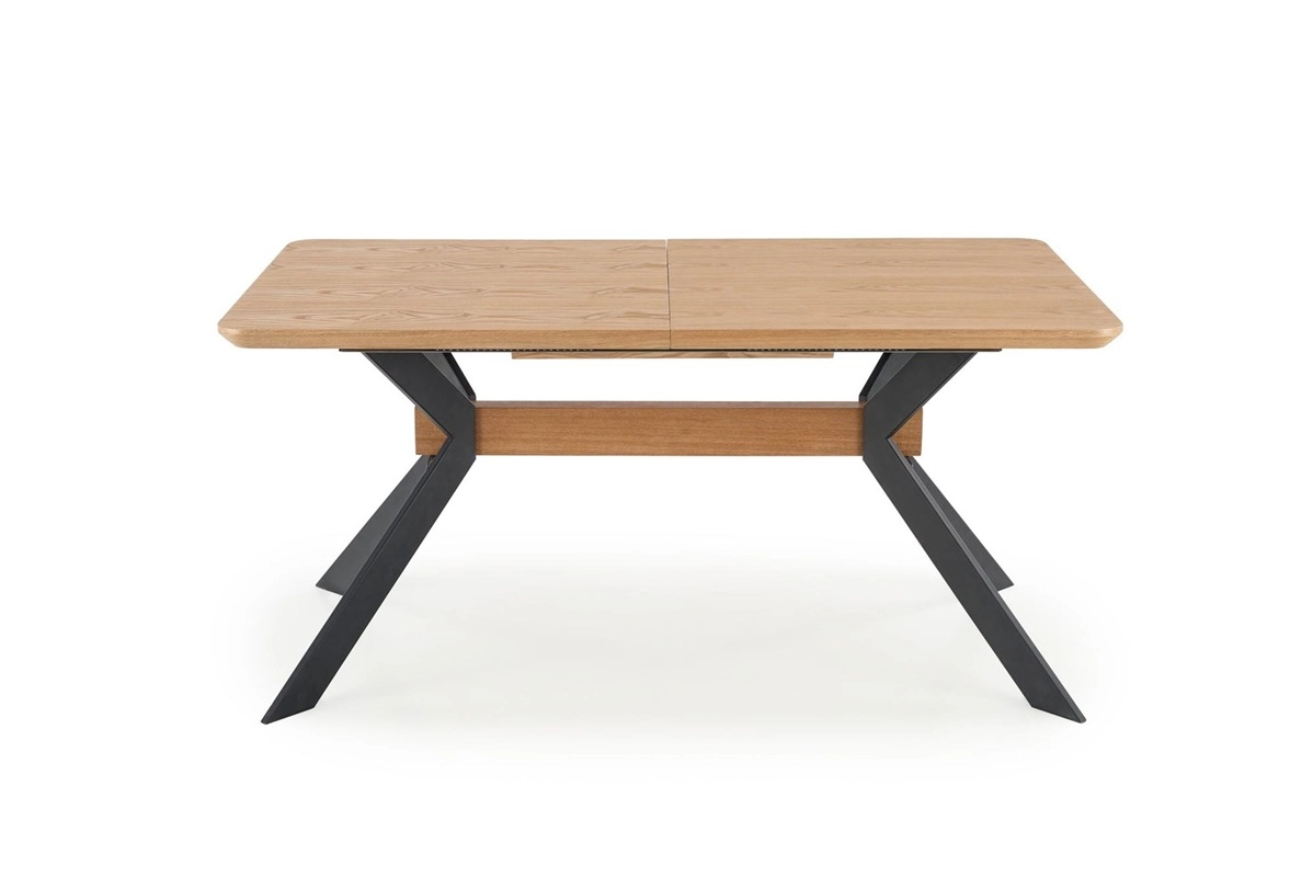 Tavolo allungabile moderno da pranzo 160/220 rovere nero Zavio