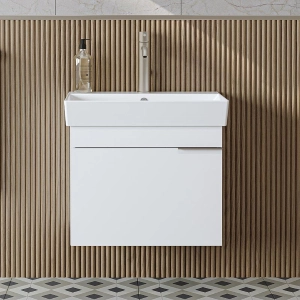 Mobile bagno sospeso lavabo 60 cm bianco Mistral