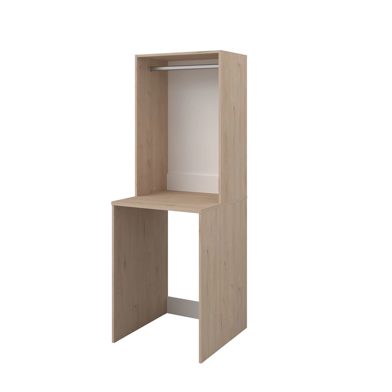 Mobile lavatrice moderno design 65xH184 bianco rovere Candor-1