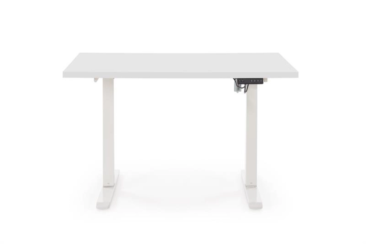 Scrivania regolabile in altezza motorizzate nuova generazione moderna 120xH75-120 ergonomica bianco Works