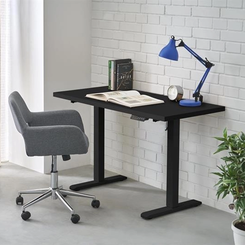 Scrivania regolabile in altezza motorizzate nuova generazione moderna 120xH75-120 ergonomica nero Works
